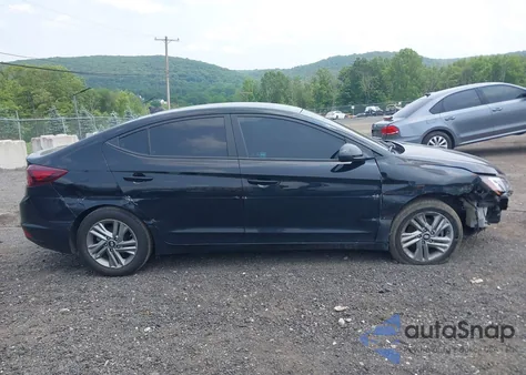 2020 Hyundai Elantra Sel from USA, damaged, VIN KMHD84LFXLU077789
